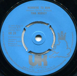 Tina Harvey - Nowhere To Run / Tina's Second Song - UK UK UK 24