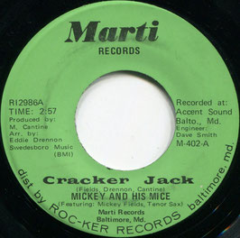 Mickey And His Mice  ‎- Cracker Jack / Abraham, Martin And John - US Marti Records M-402