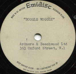 Edwick Rumbold -  Boggle Woggle - Uk Emidisc Acetate