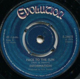 Information - Lovely To See You / Face To The Sun - UK Evolution E.2461S