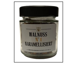 Walnuss karamellisiert