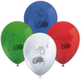 Lot 8 Ballons de baudruche Avengers