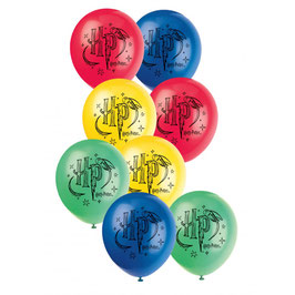 Lot 8 Ballons de baudruche Harry Potter