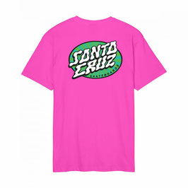 Santa Cruz Vertigo Dot-T electric pink T-Shirt