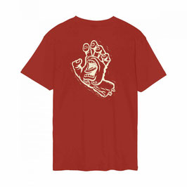 Santa Cruz Stamped Screaming Hand ketchup T-Shirt
