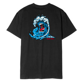 Santa Cruz Screaming Wave T-Shirt black