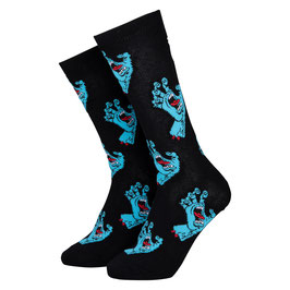 Santa Cruz Screaming Hand Sock black