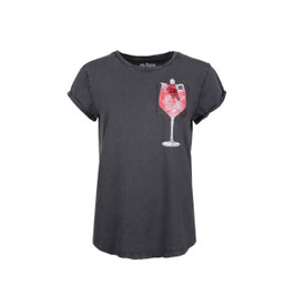 Fädd T-Shirt Muddibrause steinwasch grau