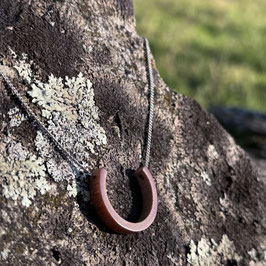 collier Bambou "fer à cheval"