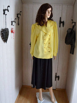 Bluse langarm gelb