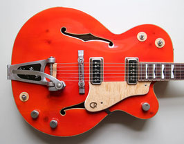 New, handcrafted in Holland, CattleRanch Colorado Amber (Gretsch 6120 model)