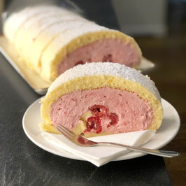 Himbeersahneroulade