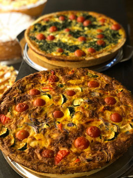 Quiche verschieden gefüllt - bitte wählen