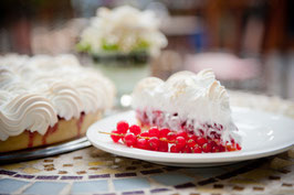 Johannisbeer-Baiser-Tarte