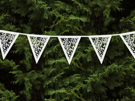 Papiergirlande 3m Partydeco