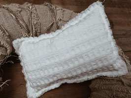 Cushion COARSE KNIT white