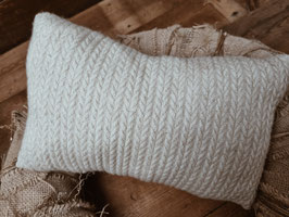 Cushion KNIT Fishgray beige