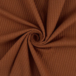 Decke Strick - terracotta EXTRALANG!