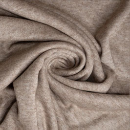 Wrap Strick soft meliert camel
