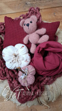 Set dusky pink - cherry