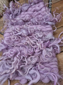Handwoven blanket mauve