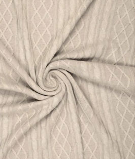 Decke Jacquard - beige