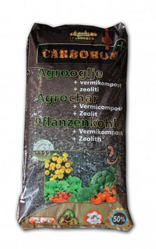 Carbohum "Plus"  - Terra preta - Bodenverbesserer mit Pflanzenkohle