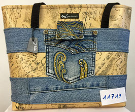 Jeans-Shopper h'braun