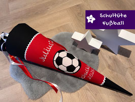 Schultüte Fußball rot