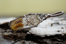 Golden Healer (Bergkristall mit Limonit)