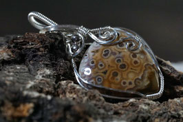 Sphärolithischer Chalcedon (Ozeanachat/Ozeanjaspis)