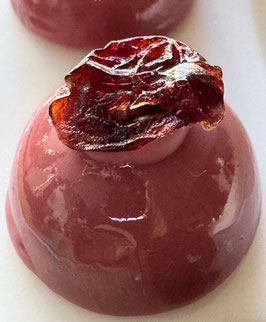 5 tipos de Bombones de chocolate ROSA artesanales