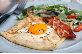 Curso de cocina - GALETTES DE SARRASIN (crèpes saladas) - en español, inglés o francés