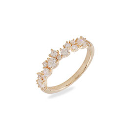 Vilmas | Ringe | Champagne Sparkle Row Large | 4028146651227