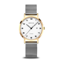 Bering | Titanium | gold poliert/gebürstet | 18634-010