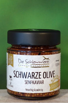SCHWARZE OLIVE Senfkaviar 135ml