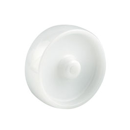 Polyamidrad Ø 100 mm weiss