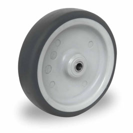 TPE Rad – Thermoplastisches Elastomer Ø 125 mm grau