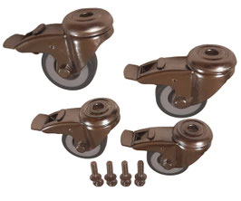 Edelstahl Lenkrolle 70 mm