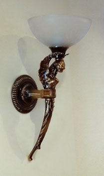 APLIQUE PARED DRAGON BRONZE 387-185440/AN