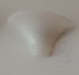 APLIQUE PARED ALABASTER FUNNEL 358-NC/8W