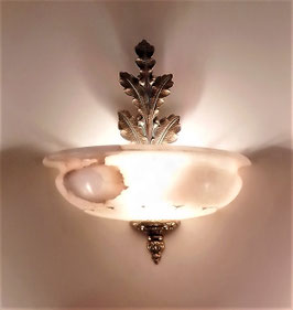 APLIQUE PARED ALABASTRO GOLD LEAF 387-18737/0