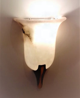 APLIQUE ALABASTER FLOWER BUD 387-08995/01