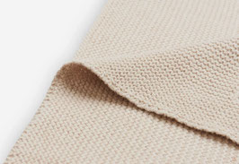 Jollein Deken Ledikant 100x150cm Basic Knit - Nougat