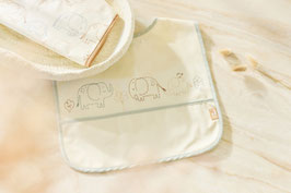 Jollein Slab Waterproof - Elephant Tales - 2 Stuks