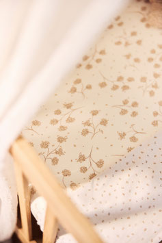 Jollein Hoeslaken Jersey 40/50x80/90cm - Leafy Dreams