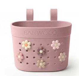 BANWOOD PIN & RIDE BASKET BANWOOD - DUSTY ROSE