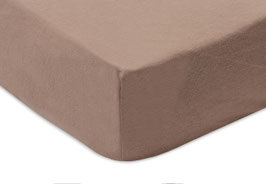 Jollein Hoeslaken Jersey 70x140cm/75x150cm - Milky Coffee