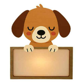 Houten Dierenlampje met Naam - Luiaard
