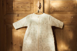 Jollein Baby Slaapzak met Afritsbare Mouw - Elephant Tales - 70cm